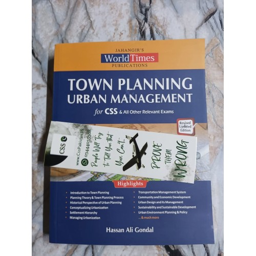 Town Planning & Urban Management by Hassan Ali Gondal JWT