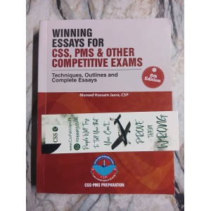 Winning Essays for CSS & PMS by Mureed Hussain Jasra 8th Edition 2026