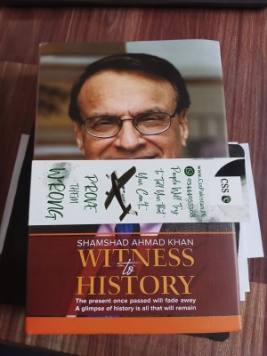 Witness to History by Shamshad Ahmad Khan JWT