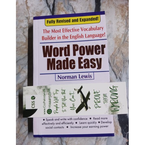 Word Power Made Easy by Norman Lewis