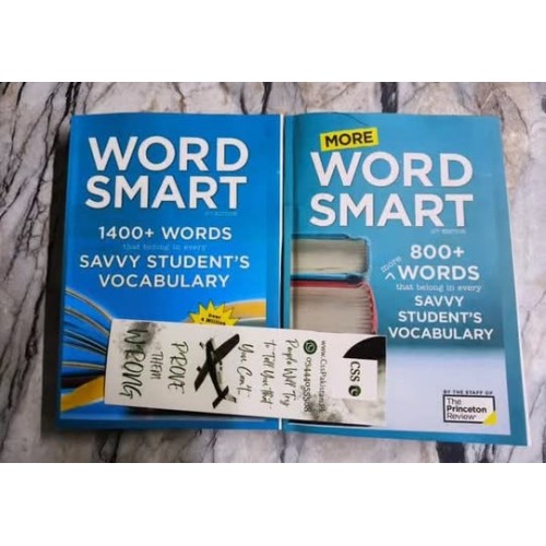 Word Smart and More Word Smart by The Princeton Review Latest Editions