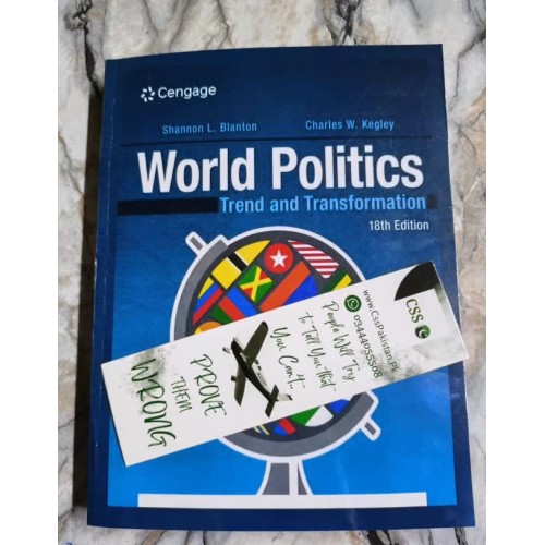 World Politics: Trend and Transformation by Blanton & Kegley