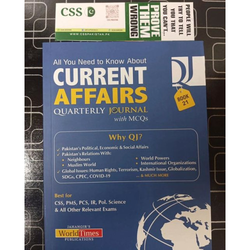 Current Affairs Quarterly Journal Book 21 by JWT