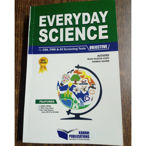 Everyday Science Objective by Mian Shafiq & Rabbia Seher Kahani Publications