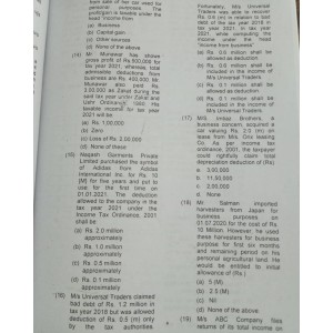 Inspector Inland Revenue Guide by Waqas Manzoor & Akbar Mayo Caravan