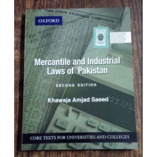 Mercantile and Industrial Laws of Pakistan by Oxford