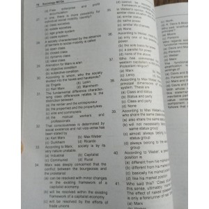 Sociology MCQs for Assistant Professors, Lectureship and Subject Specialists by Caravan