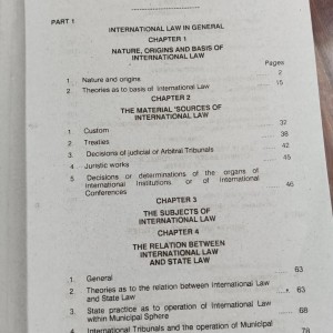 Introduction to International Law by J. G. Starke