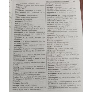 Set of 3 English Books on Vocabulary, Pairs of Words, Idioms & Phrasal Verbs by Advanced Publishers