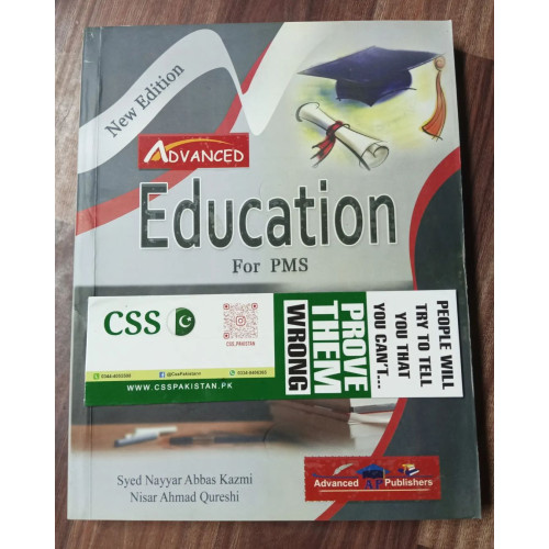 Education for PMS Paper I & II by Advanced Publishers