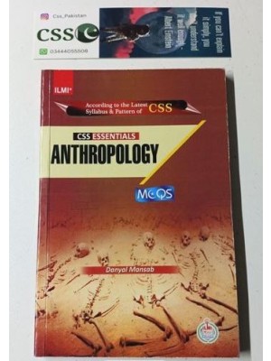 Anthropology MCQs by Danyal Mansab ilmi CSS Essentials 2025 Edition