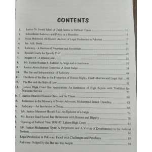 Supremacy of Constitution and Independence of Judiciary by Hamid Khan JWT 