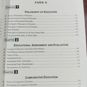 Education for PMS Paper I & II by Syed Turab Kirmani JWT 