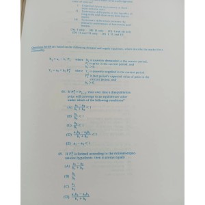 Practicing to Take The GRE Economics Test by Warner Books 2nd Edition 