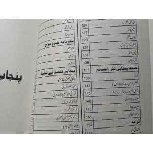 Maaruzi Punjabi (MCQs) for CSS, PMS and Lectureship by ilmi - معروضی پنجابی، پروفیسر گلزار محمد، علمی کتاب خانہ