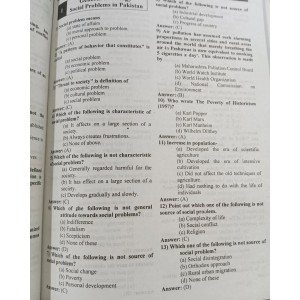 Sociology MCQs by Aamer Hassan & Zainab Batool Rizvi HSM