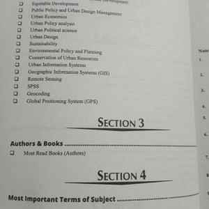 Town Planning & Urban Management MCQs by Hassan Ali Gondal JWT