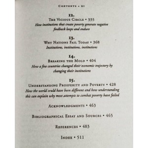 Why Nations Fail by Daron Acemoglu and James A. Robinson