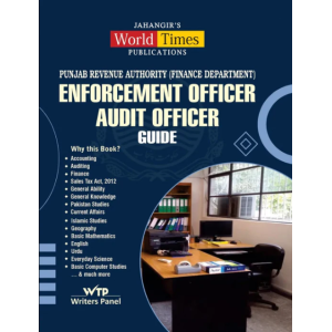 Punjab Revenue Authority (PRA) Enforcement and Audit Officer Guide by World Times JWT Punjab Revenue Authority (PRA) Enforcement and Audit Officer Guide by World Times JWT