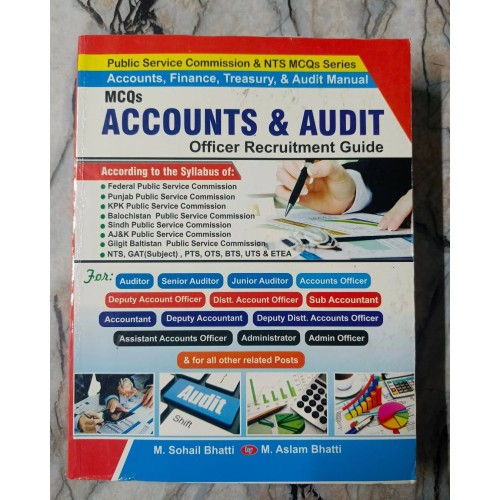 Accounts and Audits MCQs Officer Recruitment Guide by M. Sohail Bhatti