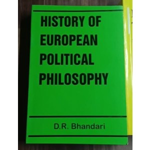 History of European Political Philosophy by D. R. Bhandari