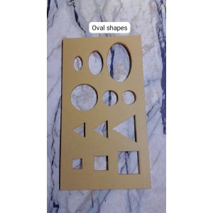 Stencils for Drawing Maps in Exams: Reusable Mapping Stencils