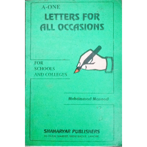 A-ONE Letters for all Occasions by Muhammad Masood