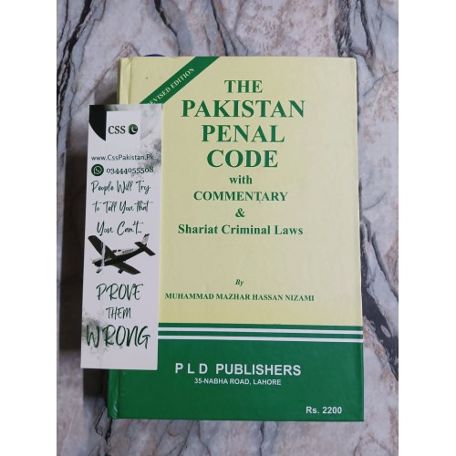 The Pakistan Penal Code by M. Mazhar Hassan Nizami PLD