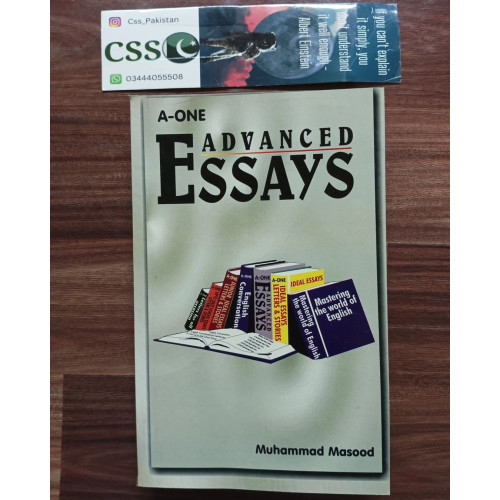 A-One Advanced Essays by M. Masood - A-One Publishers