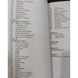 A-One Ideal Essays and Letters by M. Masood Shaharyar Publishers