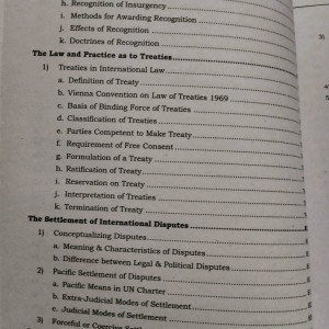 International Law for CSS & PMS by NOA