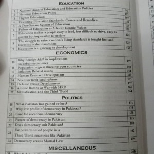 Paragraphs & Essays by Prof. Manzoor Mirza Ilmi