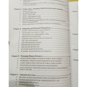 Public Administration by Dr. Liaquat Ali Khan Niazi Caravan