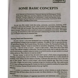 Sociology by Shankar Rao