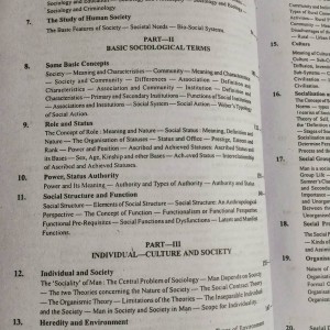 Sociology by Shankar Rao