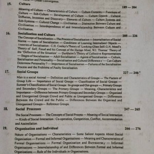 Sociology by Shankar Rao