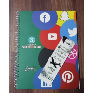 Subjects Spiral Notebooks for Students' Preparation