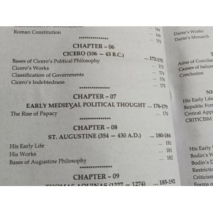 Muslim + Western Political Thought by M. Aslam Ch