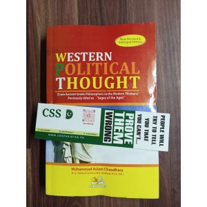 Muslim + Western Political Thought by M. Aslam Ch