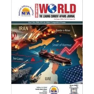 Contemporary World Current Affairs Magazines / Journal by NOA 1st Issue 2026